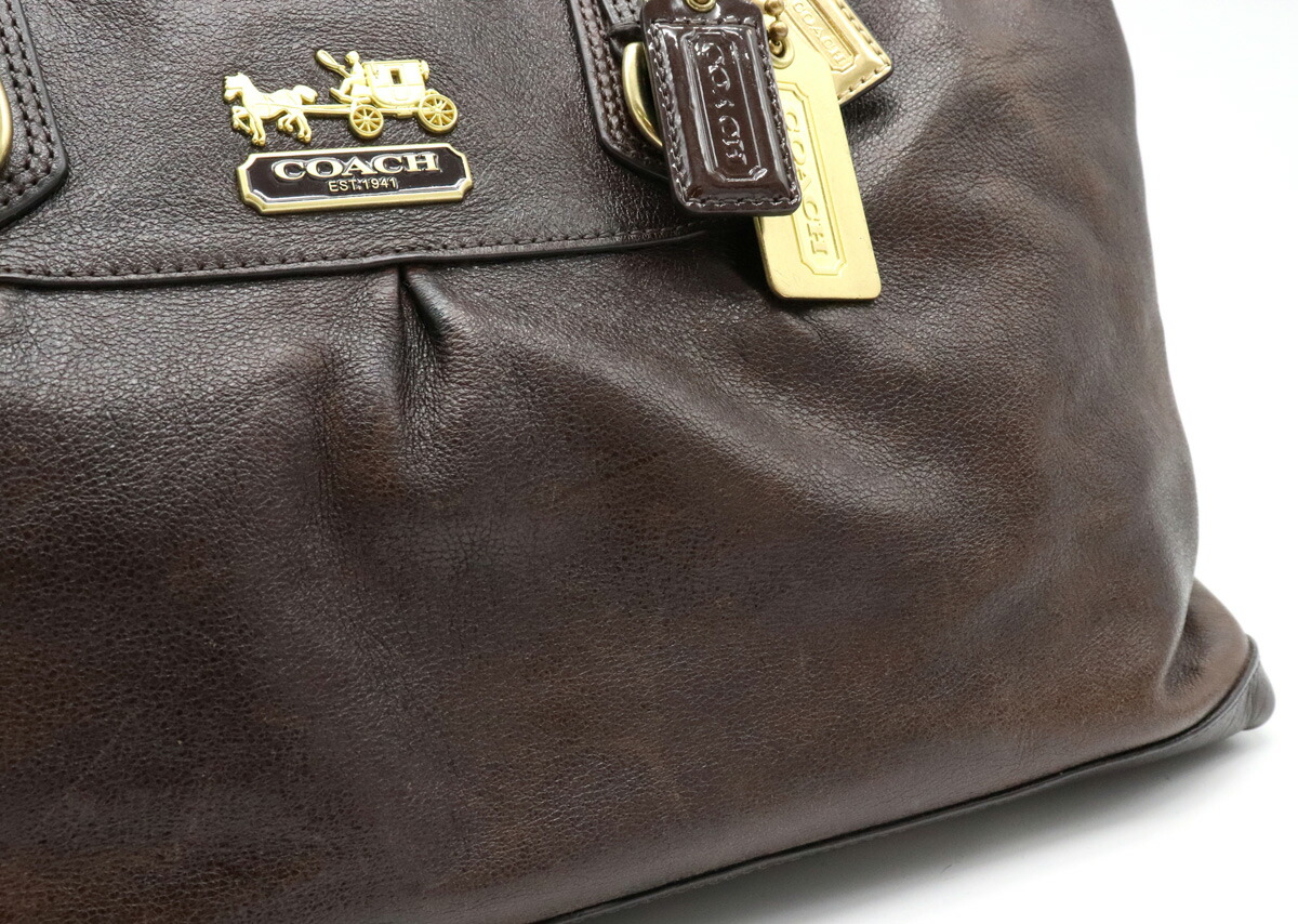 楽天市場】【バッグ】COACH コーチ マディソン レザー ラージ サブリナ