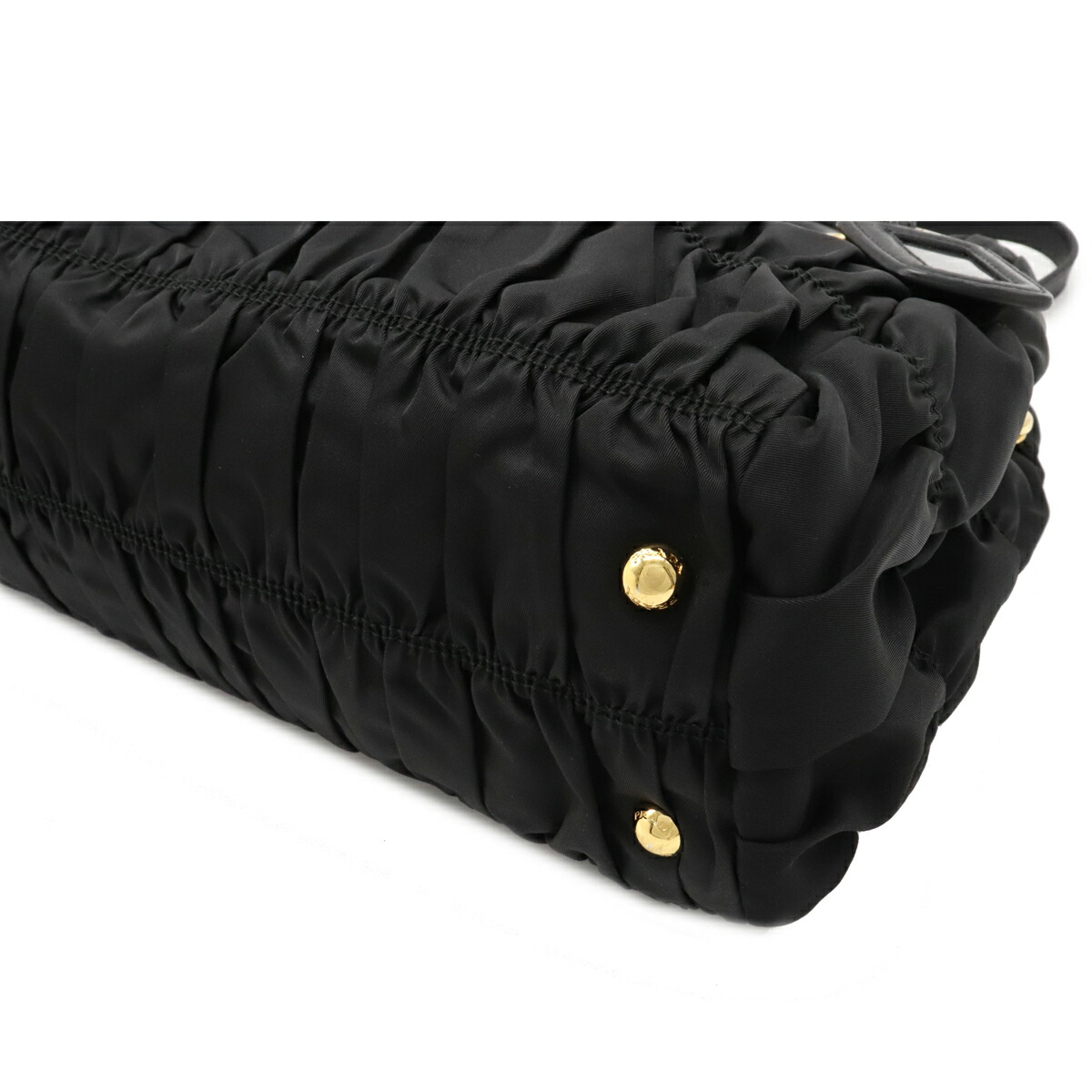 楽天市場】【バッグ】PRADA プラダ ギャザー ハンドバッグ 2WAY