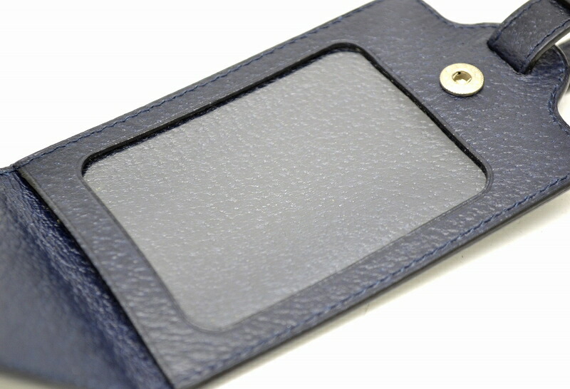 BVLGARI ストラップ レザー ライトブルー 新品 タグ BVLGARI