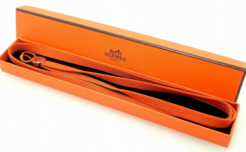 楽天市場】【新品未使用品】HERMES エルメス セリエ ネックストラップ