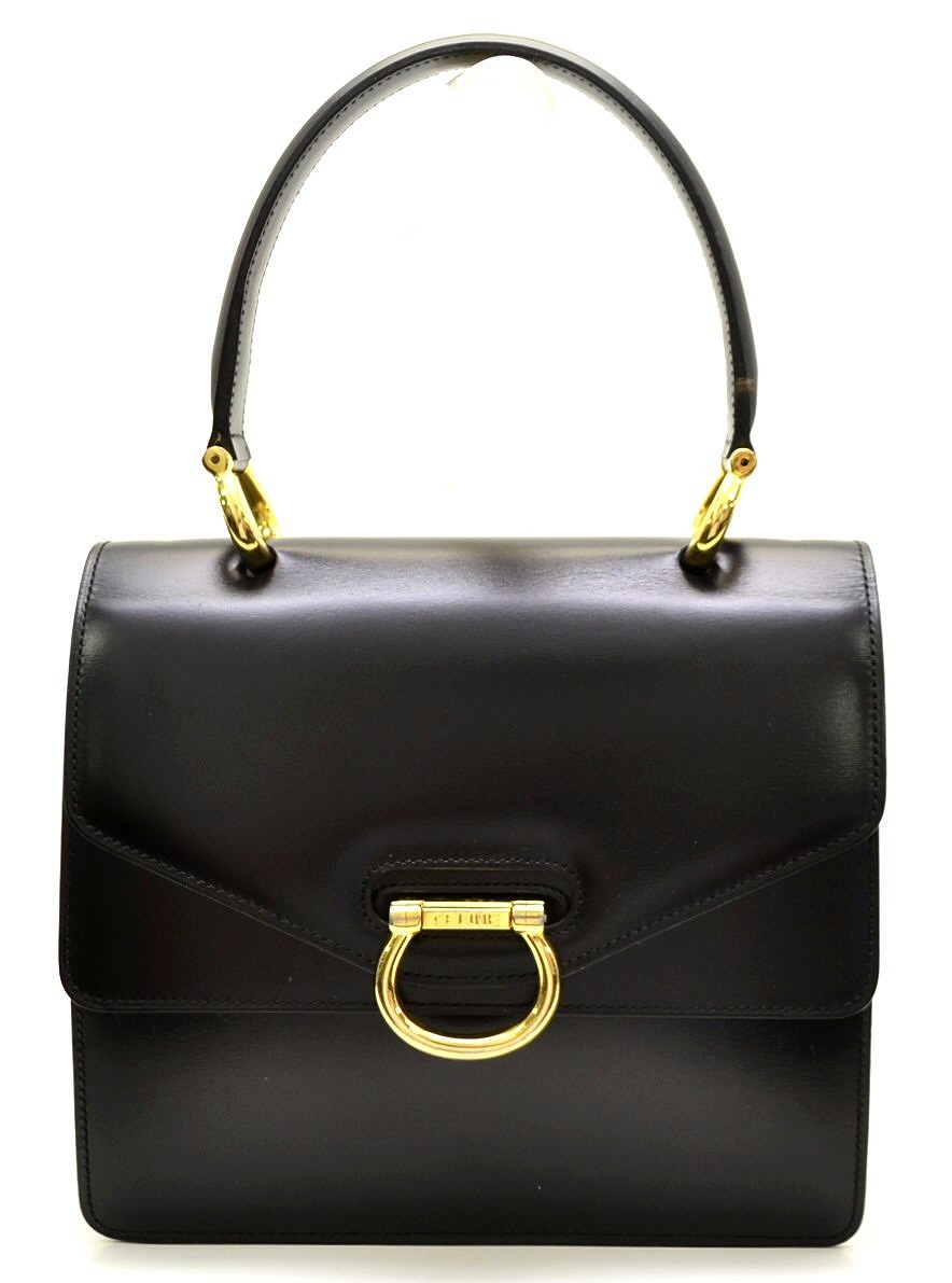 楽天市場】【バッグ】CELINE セリーヌ ガンチーニ Wフラップ