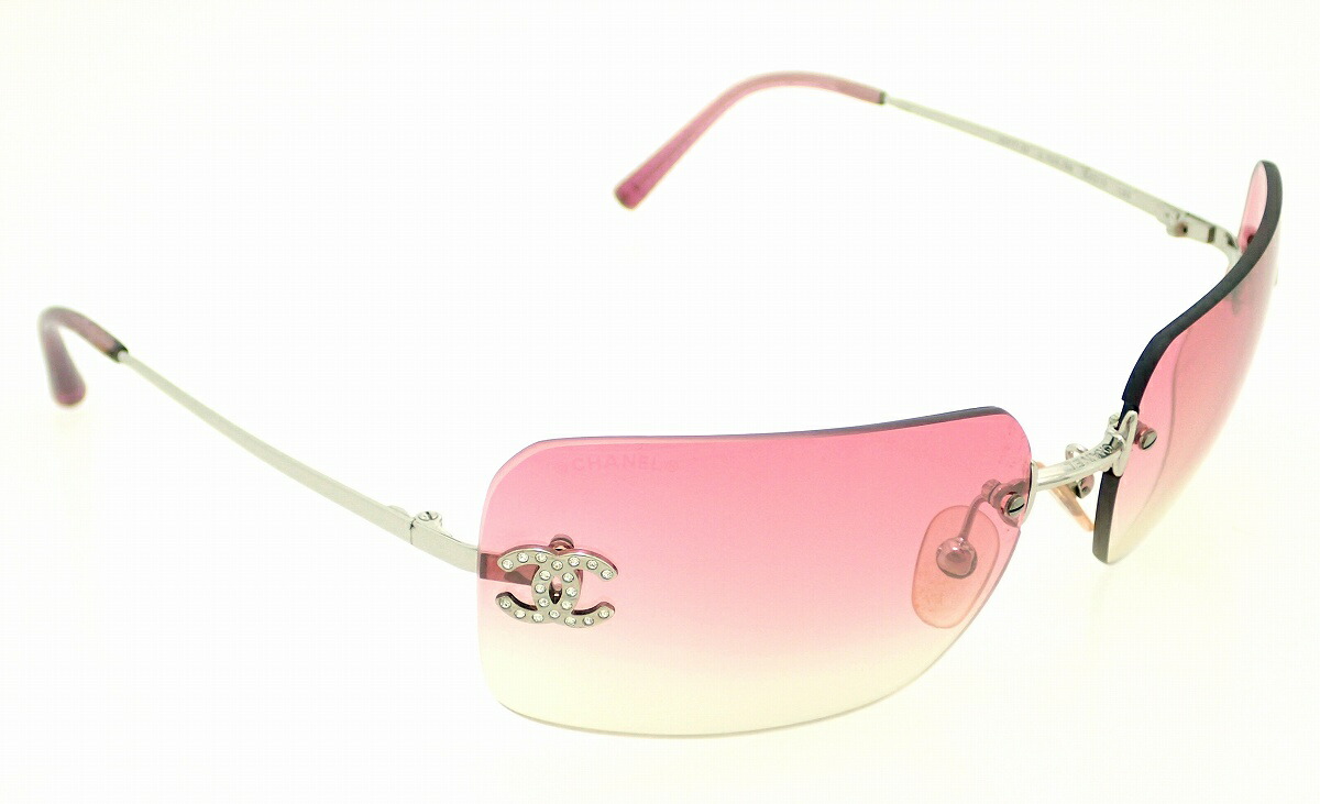 楽天市場】CHANEL シャネル サングラス ココマーク ラインストーン