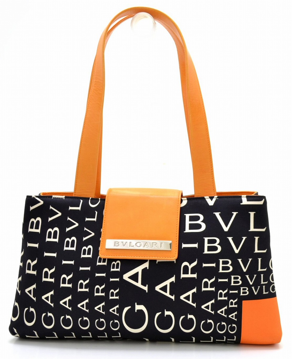 楽天市場】【バッグ】BVLGARI ブルガリ ロゴマニア ハンドバッグ