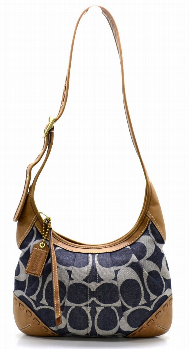 楽天市場】【バッグ】COACH コーチ ショルダーバッグ 斜め掛け デニム