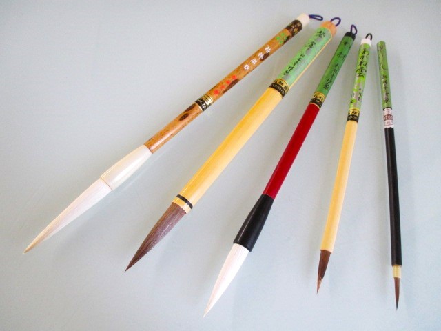 楽天市場】特価筆 奈良筆5本セット 松林堂アウトレット品【お得な