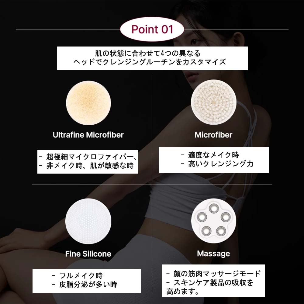 楽天市場】[BEAUND] フェイスクレンジングマシン/クレンジング機器