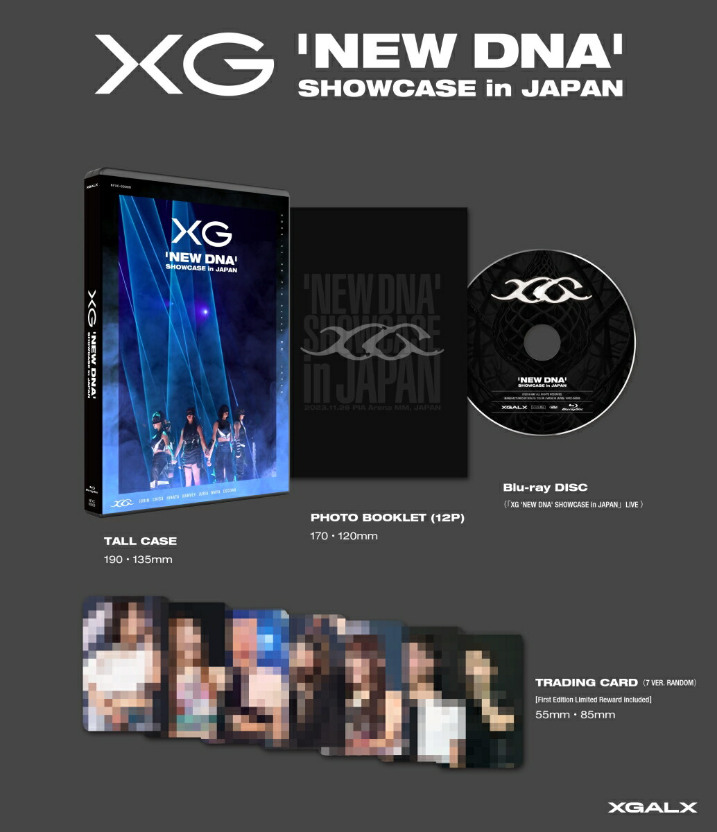楽天ブックス: XG `NEW DNA' SHOWCASE in JAPAN【Blu-ray】 - XG