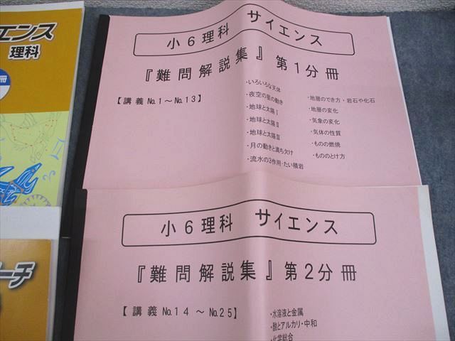 楽天市場】浜学園 小6 理科 サイエンス/ファイナルアプローチ 第1/2