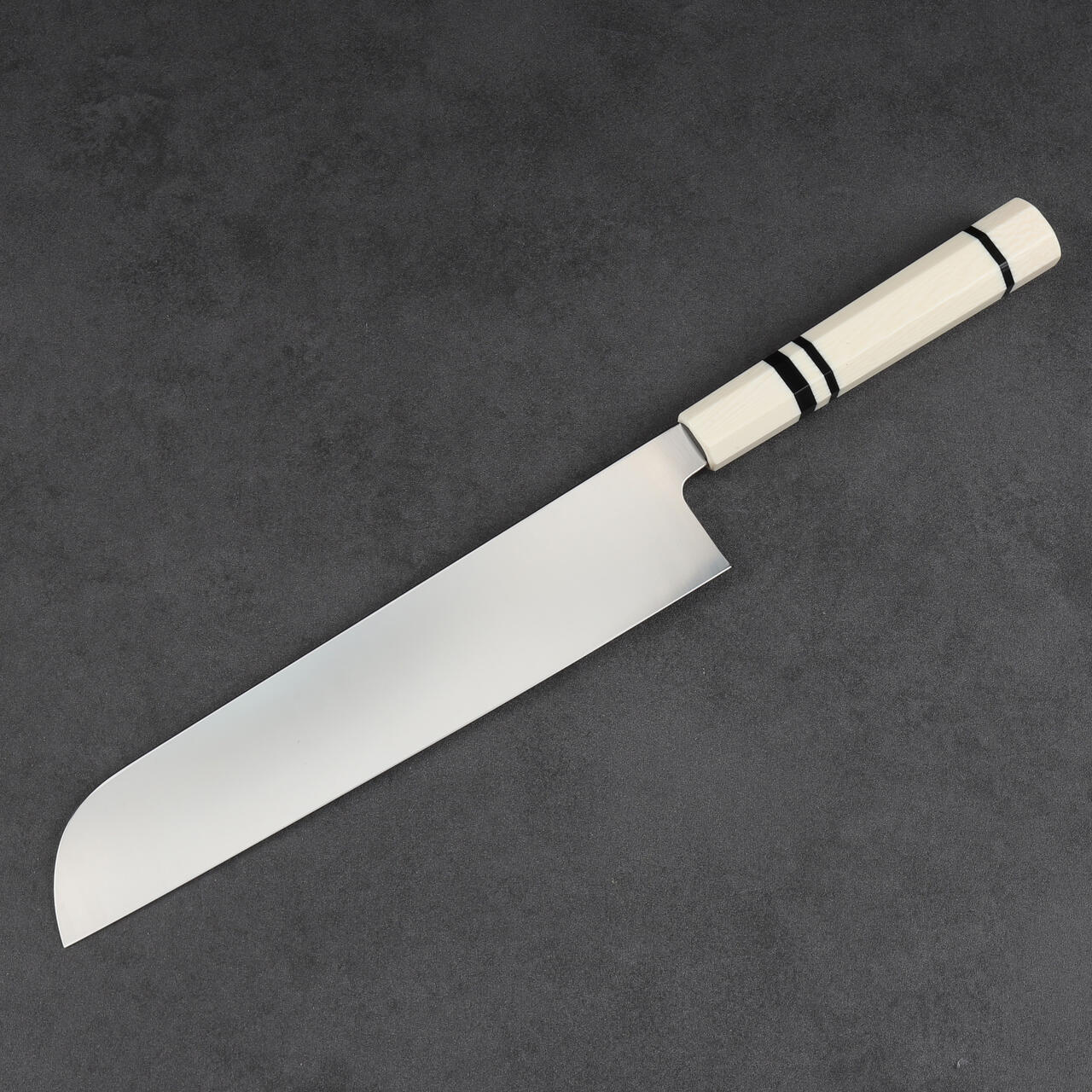 楽天市場】鎌型薄刃 8寸（刃渡り240mm） 普通表面仕上げ 本刃付け 料理