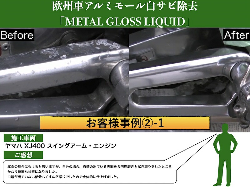 楽天市場】欧州車 アルミ モール 白サビ除去 艶出し 4点セット プロ