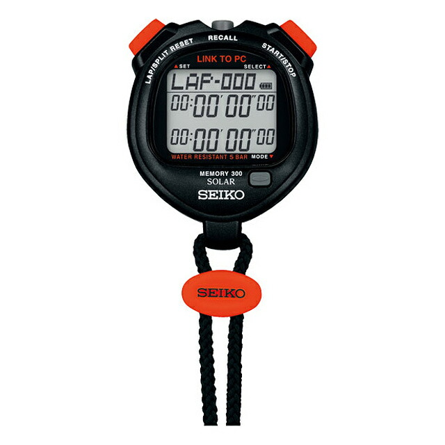 楽天市場】ストップウォッチ セイコー ソーラー svaj701の通販