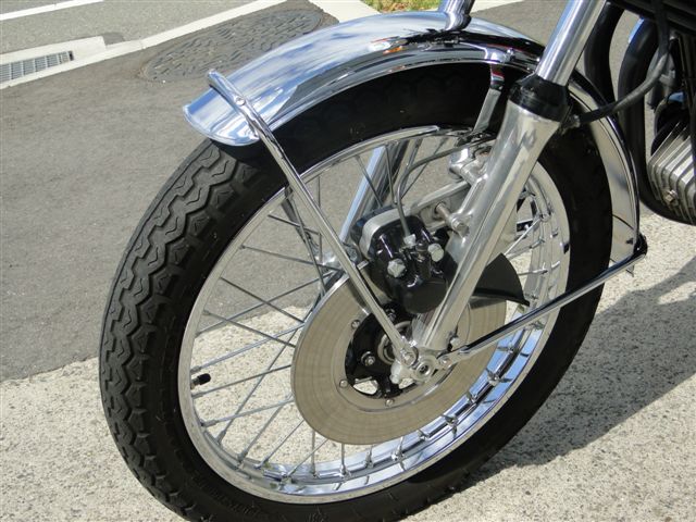 楽天市場】CB400F ヨンフォア CB350F メッキフロントフェンダー (高