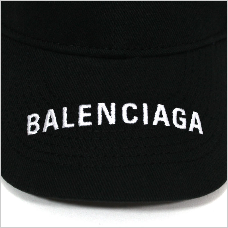 楽天市場】バレンシアガ BALENCIAGA キャップ ツバロゴ ブラック