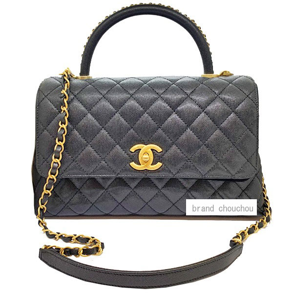 楽天市場】≪ 新品 ≫ CHANEL シャネル ココハンドル トップハンドル