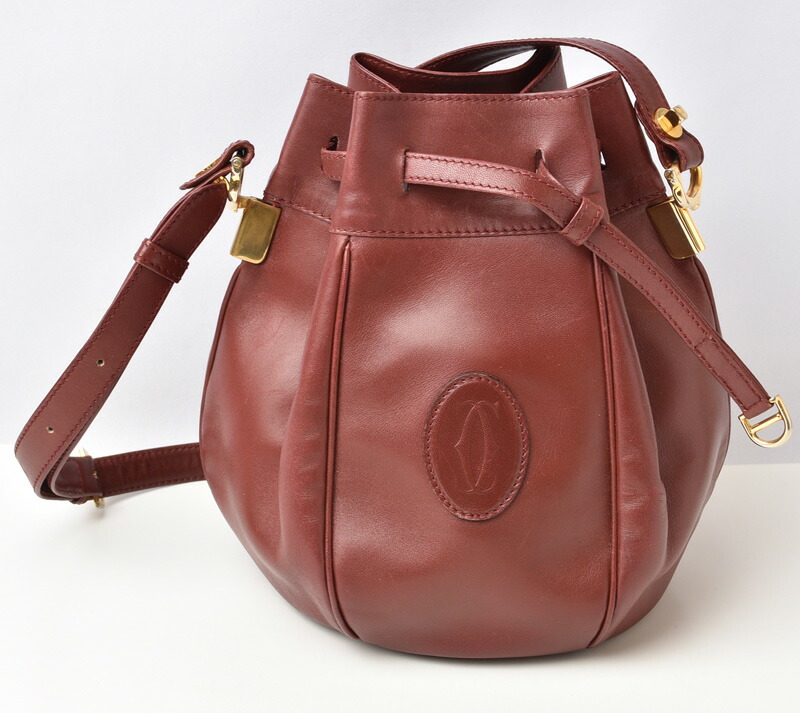 楽天市場】カルティエ ショルダーバッグ マストライン Cartier