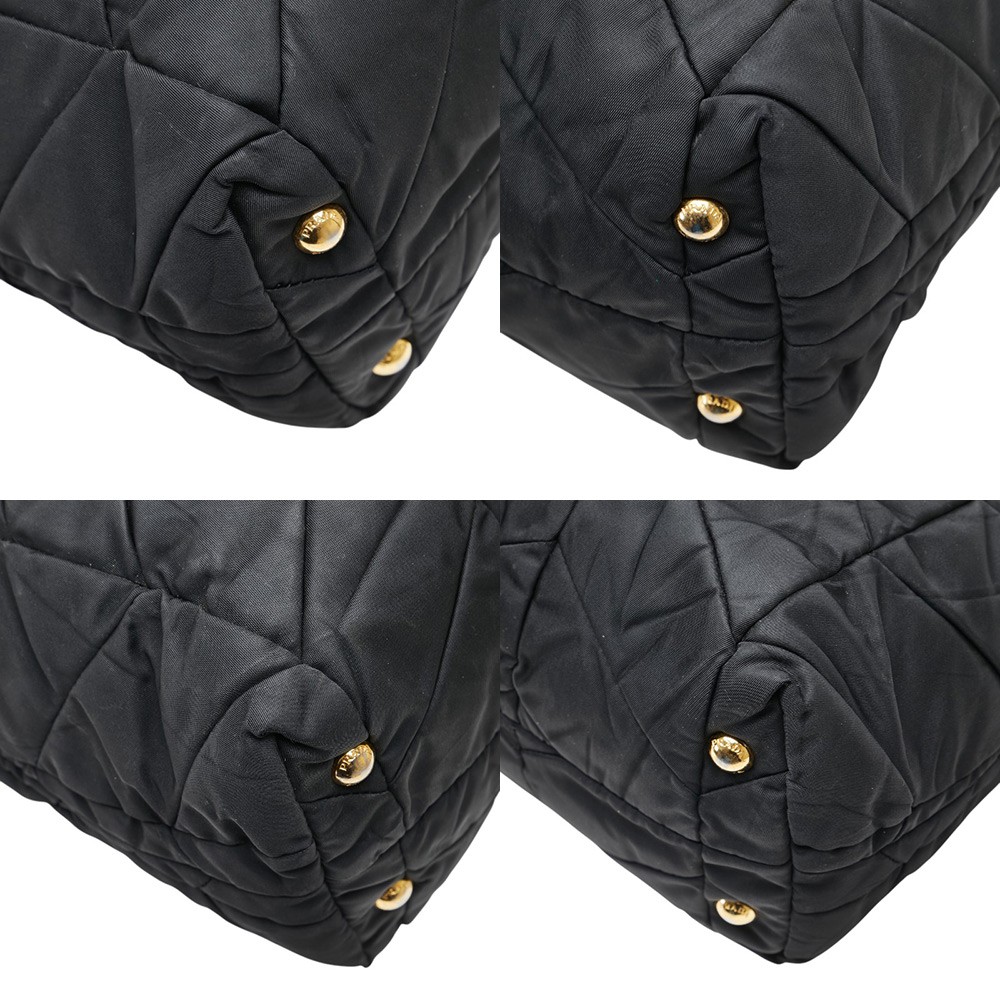 楽天市場】中古 プラダ 三角ロゴプレート キルティング チェーン