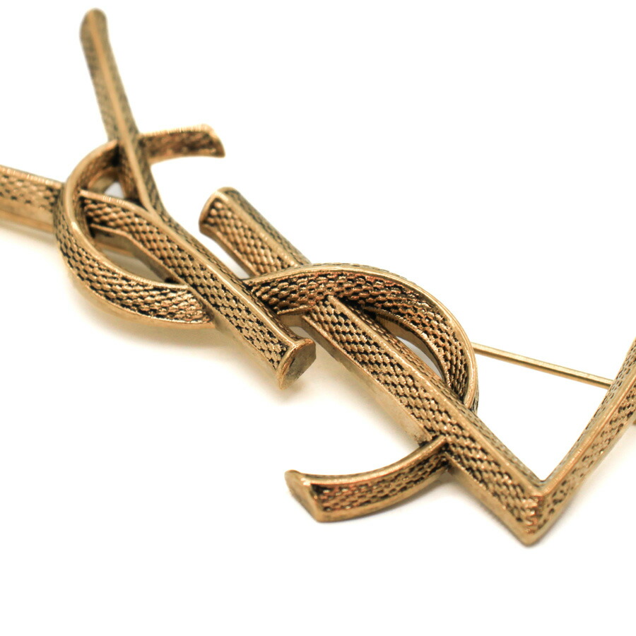 楽天市場】SAINT LAURENT サンローラン 700582 Y1500 8204 ブローチ