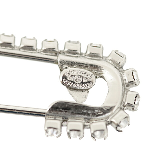 楽天市場】シャネル ブローチ ココマーク ダブルピン ストラス メタル