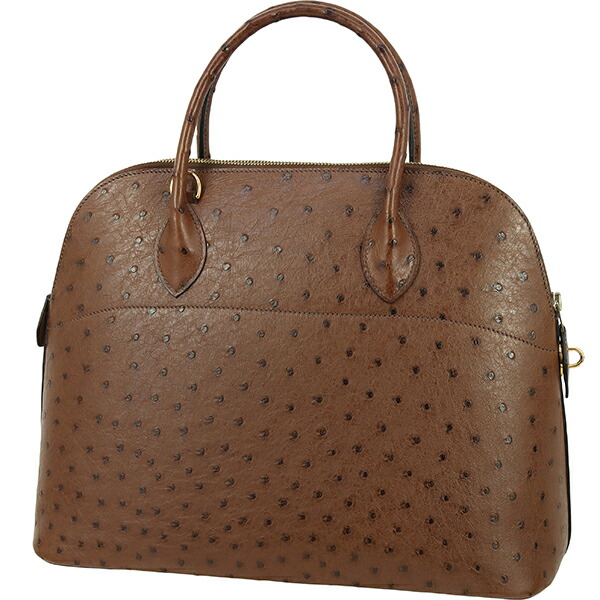 楽天市場】【ヴィンテージ】 エルメス ボリード35 オーストリッチ