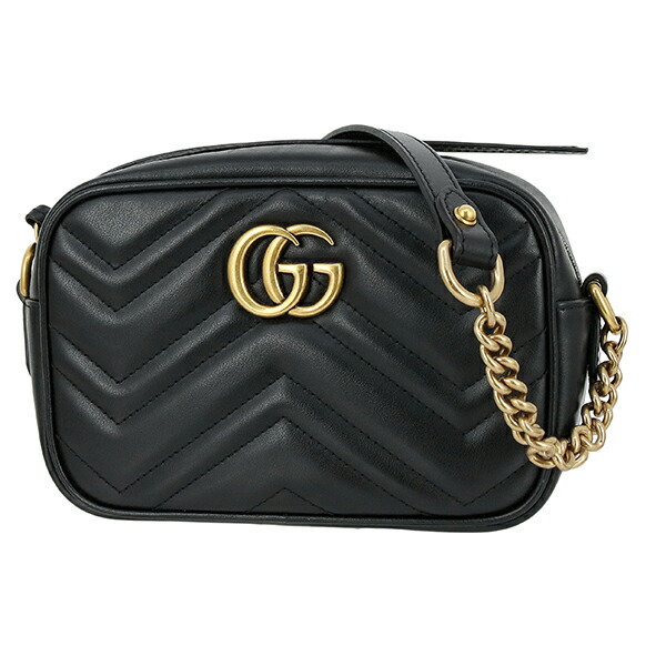 楽天市場】【超美品】 グッチ ショルダーバッグ GGマーモント ミニ