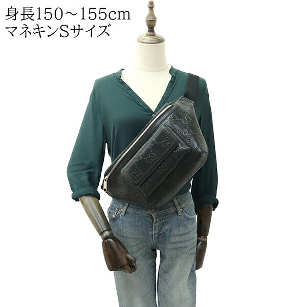 楽天市場】【超美品】 グッチ ボディバッグ ラージ ベルトバッグ GG