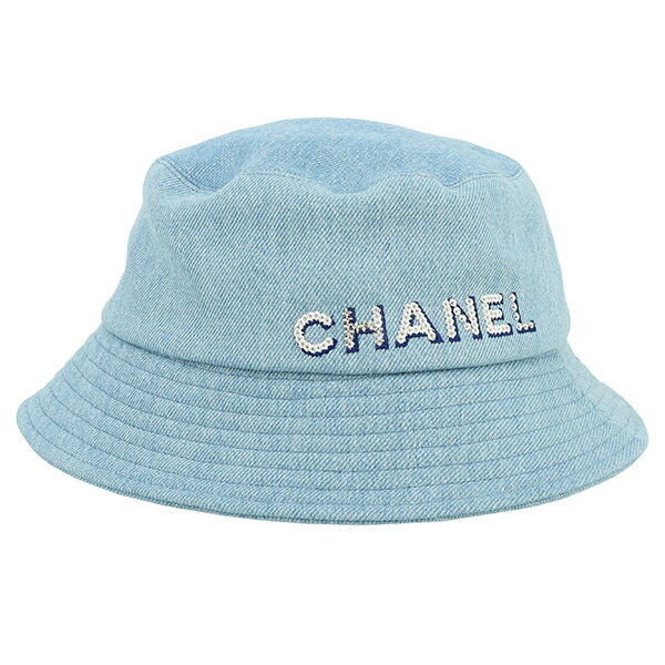 楽天市場】【未使用品】 シャネル ハット Mサイズ コットンデニム