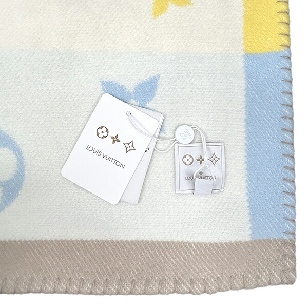 楽天市場】【新品】 ルイヴィトン ブランケット プレッド ウール