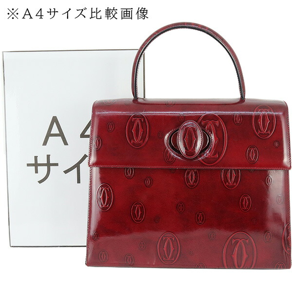 楽天市場】【美品】 カルティエ ハンドバッグ ハッピーバースデー