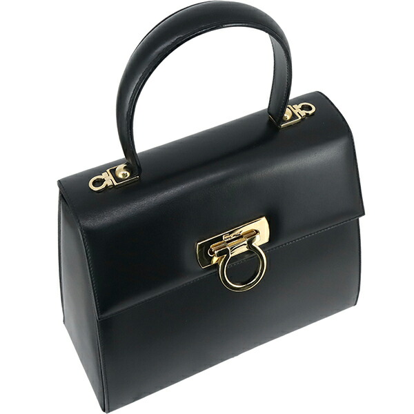 楽天市場】フェラガモ 2WAYバッグ ガンチーニ ボックスカーフレザー