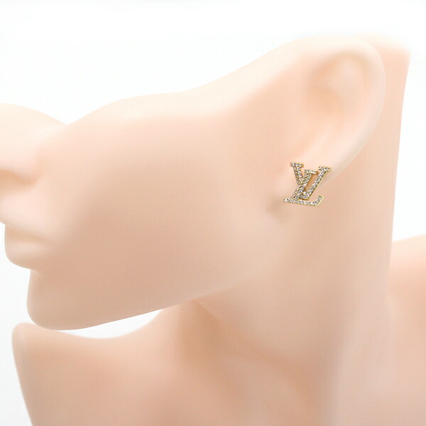 楽天市場】ルイヴィトン ピアス・LV アイコニック ストラス M00609