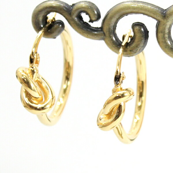 楽天市場】セリーヌ CELINE ノット スモールフープ ピアス ゴールド