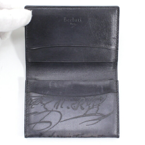 楽天市場】ベルルッティ カードケース 二つ折り 名刺入れ インブイア