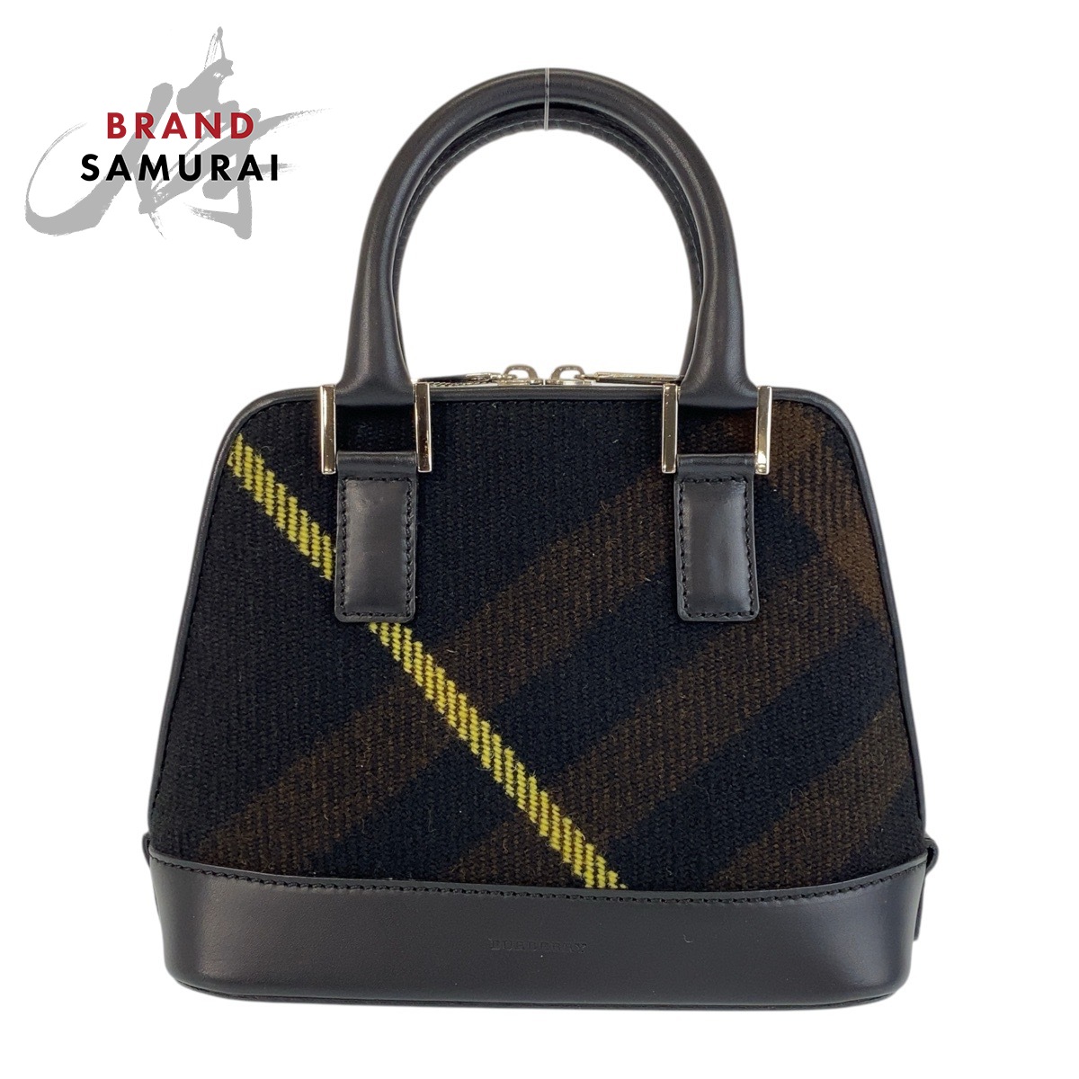 楽天市場】美品 BURBERRY バーバリー チェック柄 ブラック 黒 シルバー