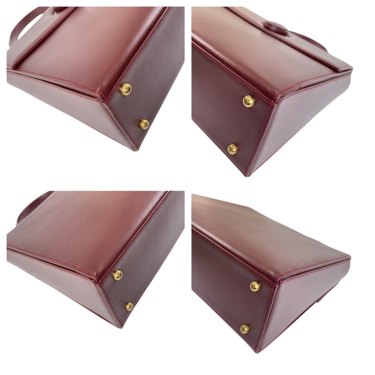 楽天市場】美品 CARTIER カルティエ マストライン ケリー型 ワイン