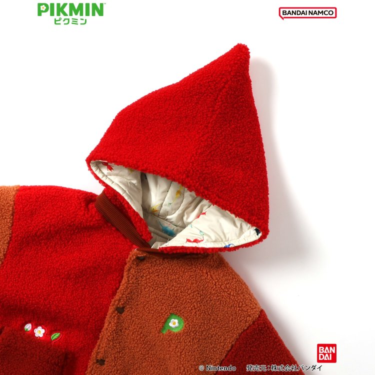 楽天市場】【ピクミン】リバーシブルボアブルゾン ▽▽ 男の子 女の子