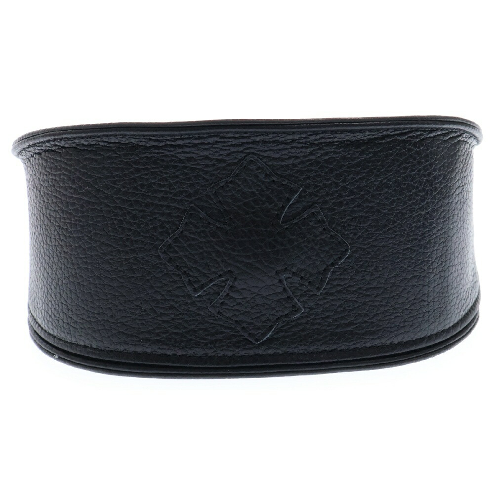 ✧Chrome Hearts✧ メガネケース レザー ブラック 2個セット ✧Chrome