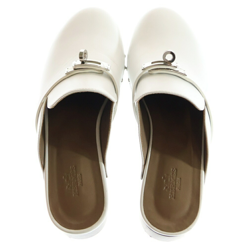 楽天市場】HERMES(エルメス) サイズ:37 カルロッタ ケリー レザー サボ