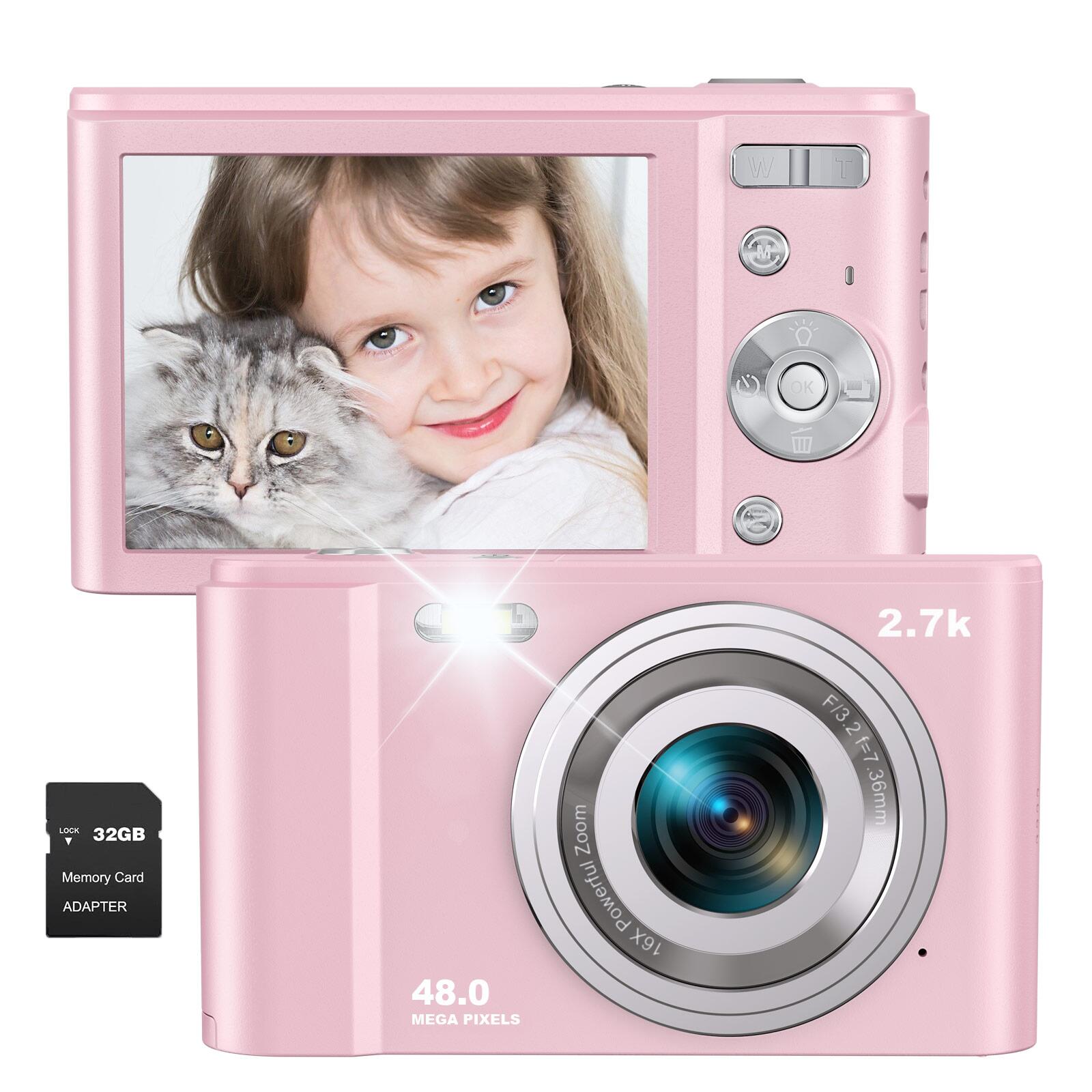 楽天市場】デジタルカメラ デジカメ 4400万画素 2.7Kビデオカメラ