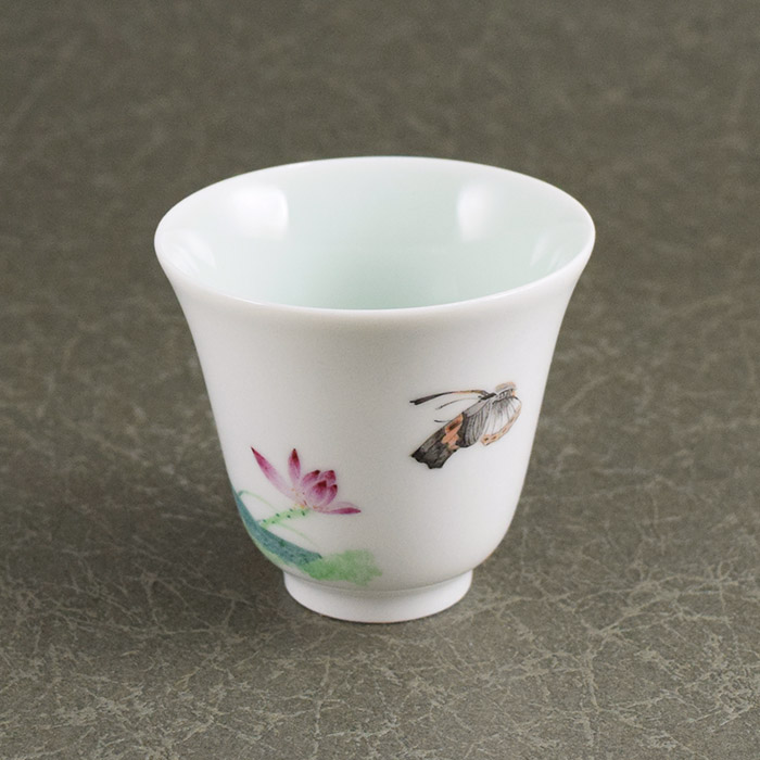 楽天市場】【逸品茶器】景徳鎮窯・花蝶茶杯茶杯 花蝶 茶器 中国 茶器