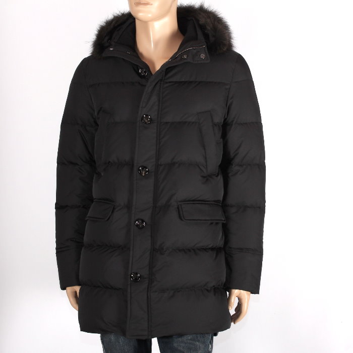 楽天市場】MOORER ムーレー ダウンコート BARBIERI WK NERO/ブラック