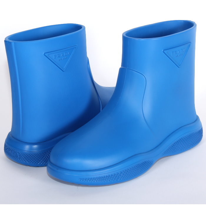 楽天市場】PRADA プラダ 2TE184 3LKD F0013 ラバーブーツ ブルー 45
