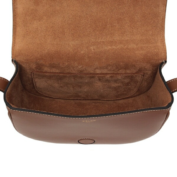 楽天市場】セリーヌ ショルダーバッグ フォルコ トリオンフ ブラウン