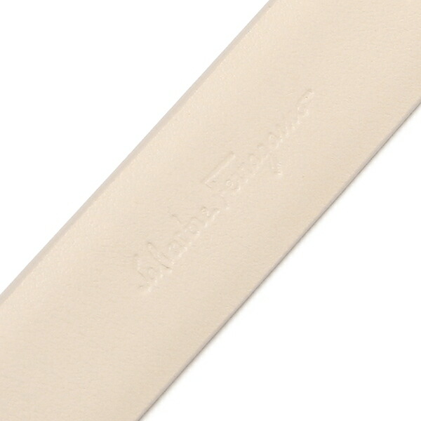 楽天市場】フェラガモ ベルト ダブルガンチーニ ベージュ ホワイト