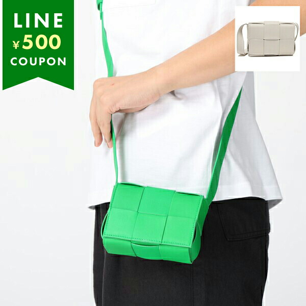 楽天市場】ボッテガヴェネタ ショルダーバッグ ミニ カセット クロス