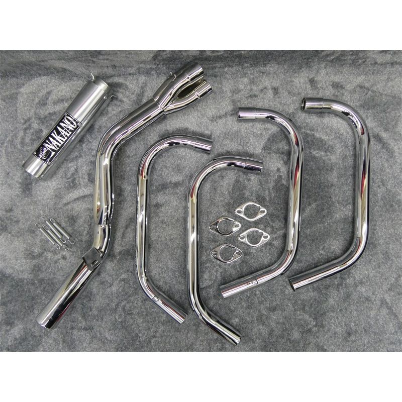 楽天市場】ゼファー400 ナカノ イーレス 50．8π メッキ アウター