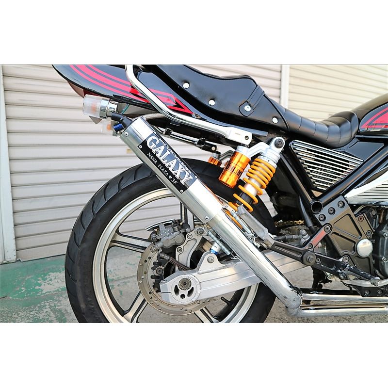 楽天市場】ゼファー400 ぶち上げ ギャラクシー マフラー メッキ