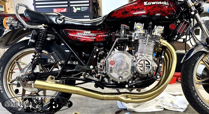 楽天市場】Z1 Z2 真鍮 侍 ショート管 スタイル / 真鍮マフラー