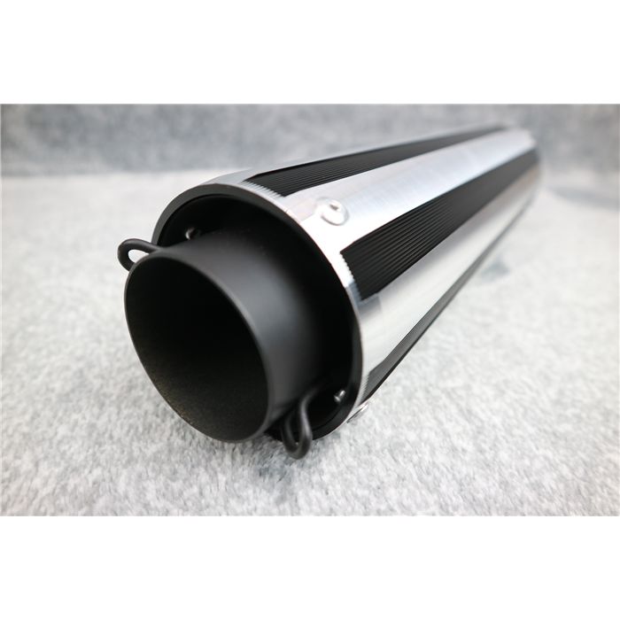 楽天市場】F サイレンサー 銀×黒 50．8 : カスタムパーツ DJ