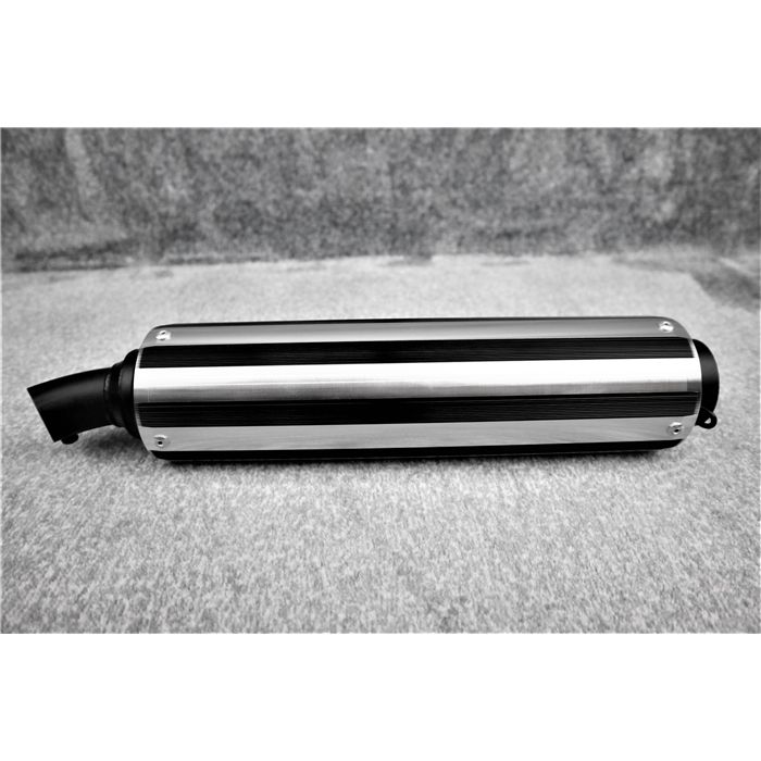 楽天市場】F サイレンサー 銀×黒 50．8 : カスタムパーツ DJ