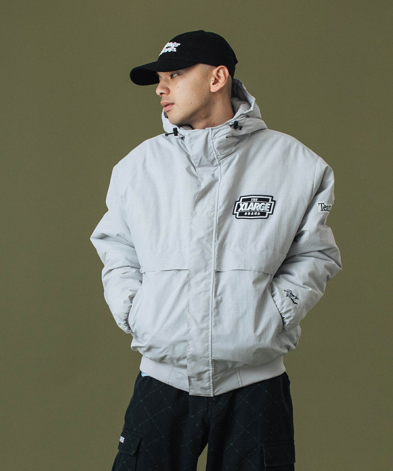 楽天市場】【公式】XLARGE エクストララージ NYLON PUFFER JACKET